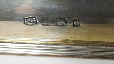 Lot 15 - Three silver inkwells