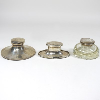 Lot 304 - Three inkwells