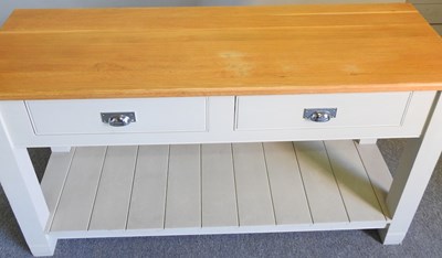 Lot 160 - A modern painted table