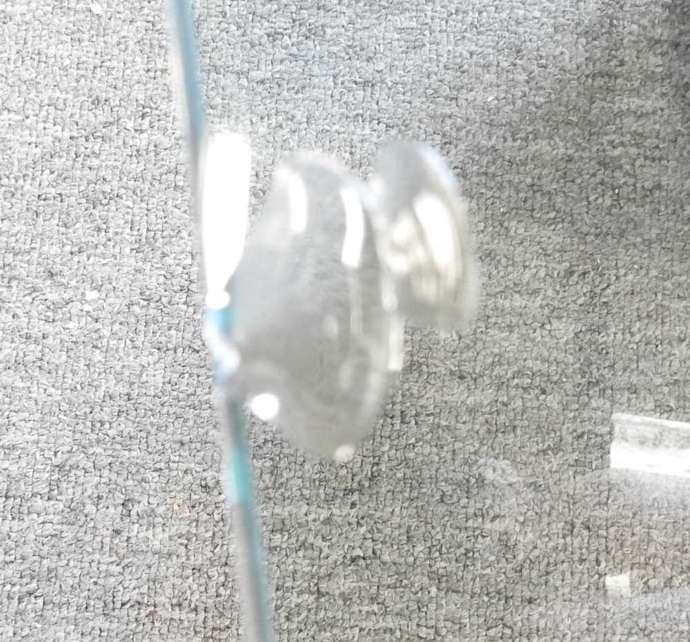 Lot 19 - A Neptune glass coffee table