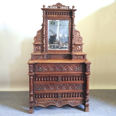 Lot 617 - A 19th century chest