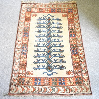 Lot 48 - A Persian woollen rug
