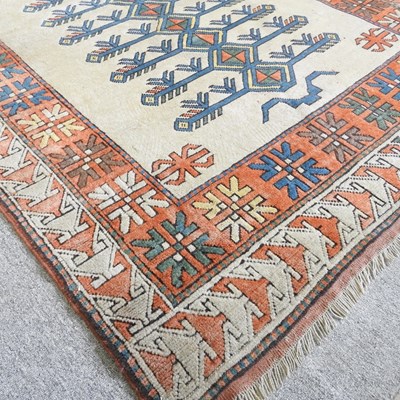 Lot 48 - A Persian woollen rug