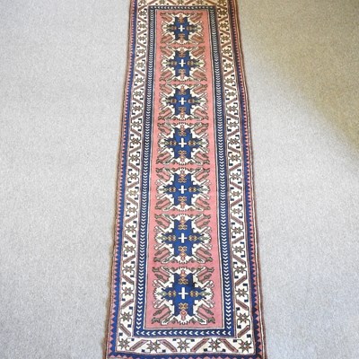 Lot 221 - A Persian runner