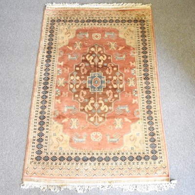 Lot 578 - A Persian rug