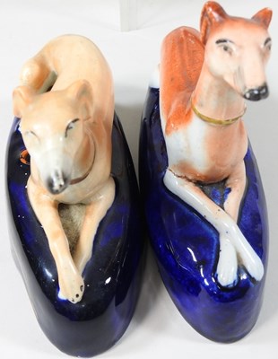 Lot 70 - Four Staffordshire greyhounds
