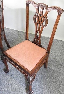 Lot 167 - A table and chairs