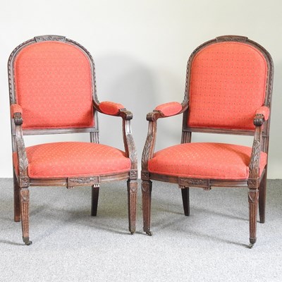 Lot 361 - A pair of chairs