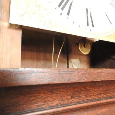 Lot 142 - A 19th century longcase clock