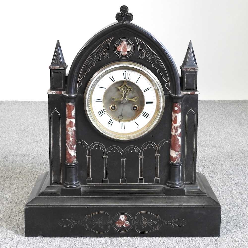 Lot 540 - A Victorian mantel clock