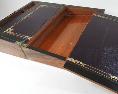 Lot 125 - A Victorian writing slope