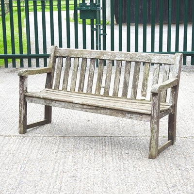 Lot 152 - A garden bench
