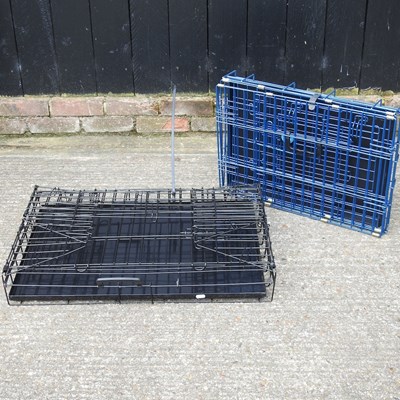 Lot 134 - Two pet cages