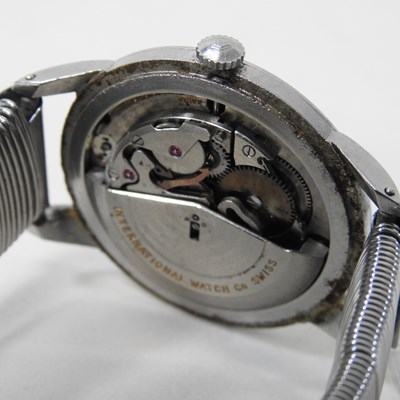 Lot 69 - An International Watch Company vintage automatic gentleman's wristwatch