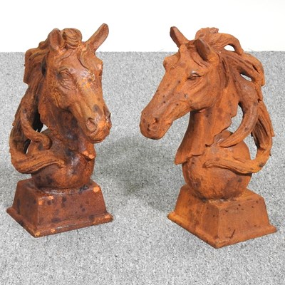 Lot 330 - A pair of gatepost finials