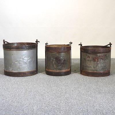 Lot 322 - A collection of buckets