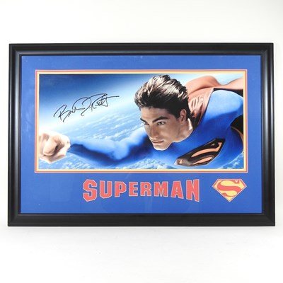 Lot 422 - Brandon Routh as Superman, signed photograph