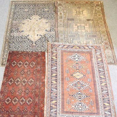 Lot 489 - Four Persian rugs