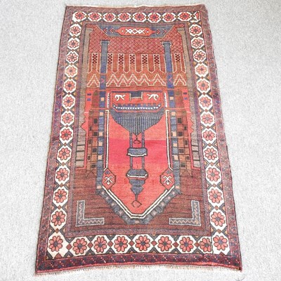 Lot 278 - A Baluchi rug