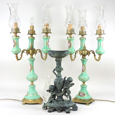 Lot 291 - Two table lamps