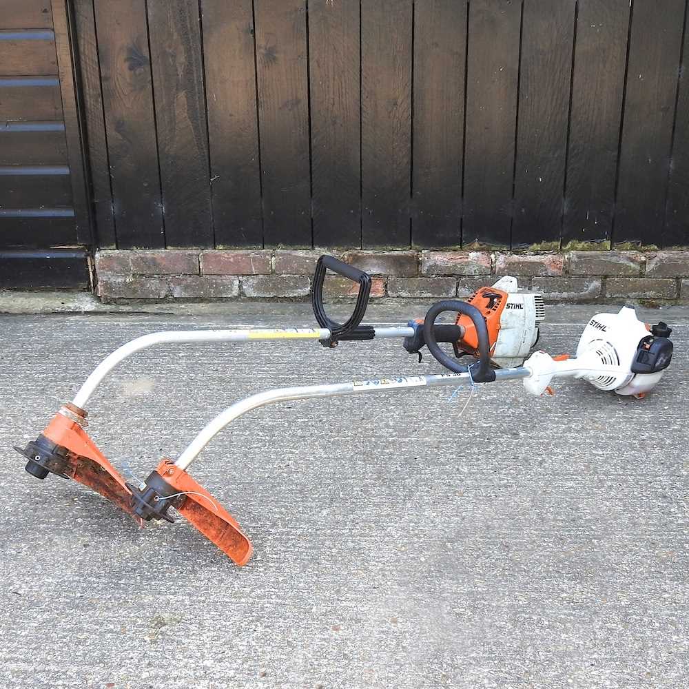 Lot 344 - Two Stihl petrol strimmers