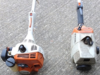 Lot 344 - Two Stihl petrol strimmers