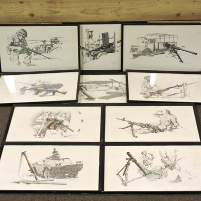 Lot 185 - Craig Bone, b1955, Rhodesian, set of limited edition prints