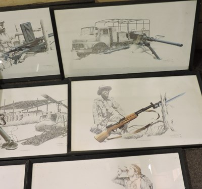 Lot 185 - Craig Bone, b1955, Rhodesian, set of limited edition prints