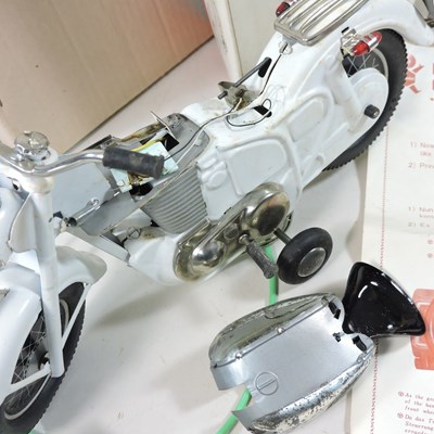 Lot 473 - A Bandai 4090 Police Auto Cycle toy