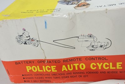 Lot 473 - A Bandai 4090 Police Auto Cycle toy