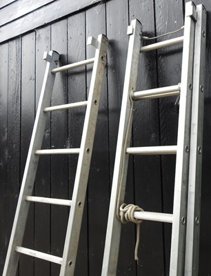 Lot 139 - Three ladders