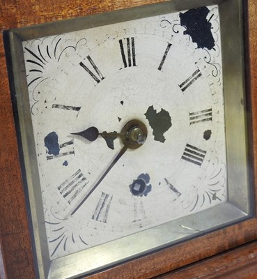 Lot 496 - A 19th century mantel clock