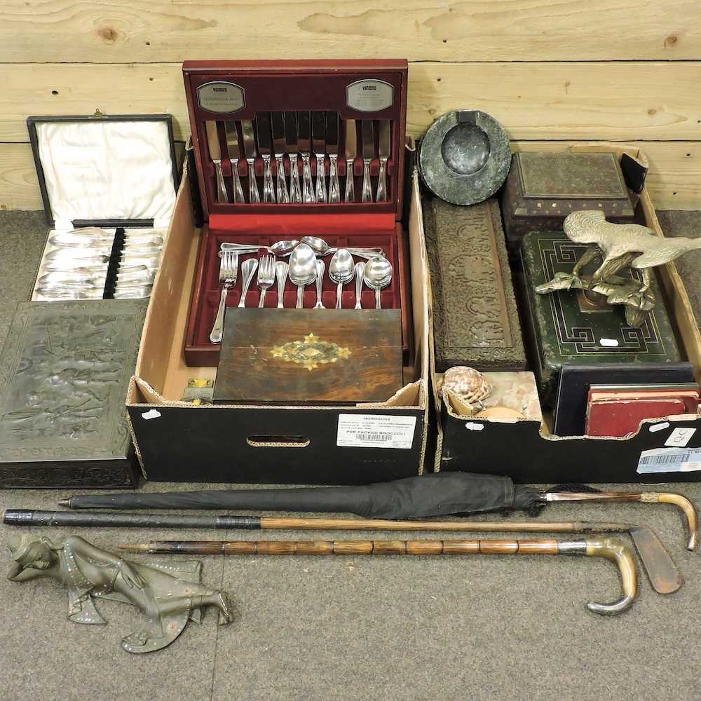 Later Box Lot 71 - A collection of 19th century and later boxes