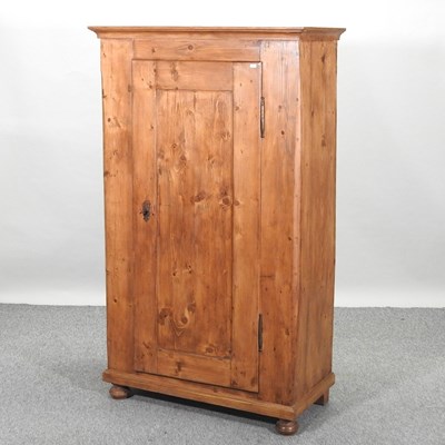 Lot 431 - A stained pine cabinet