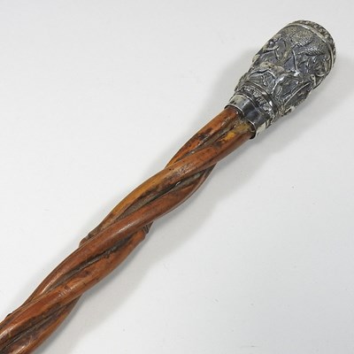 Lot 153 - A 19th century walking cane