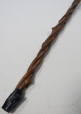 Lot 153 - A 19th century walking cane