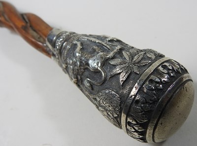 Lot 153 - A 19th century walking cane