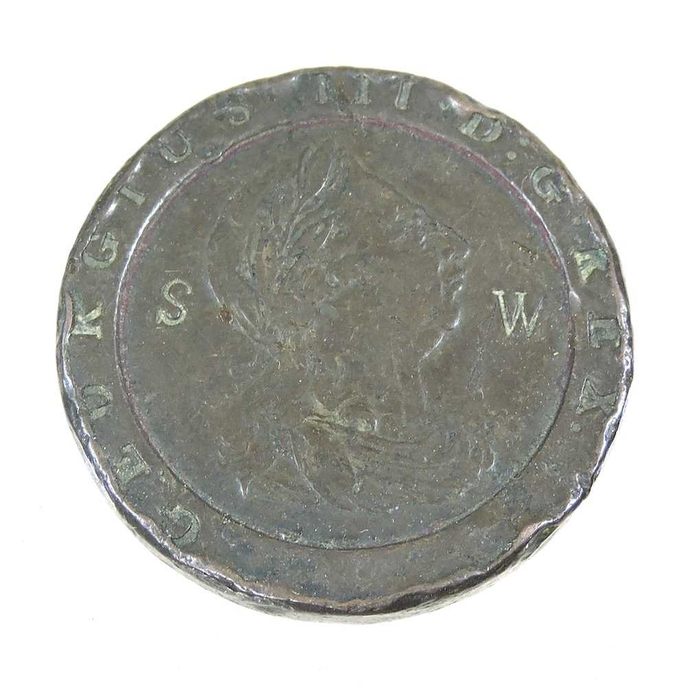 Lot 65 - A cartwheel penny