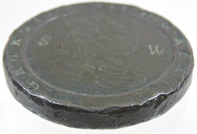 Lot 65 - A cartwheel penny