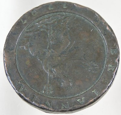 Lot 65 - A cartwheel penny