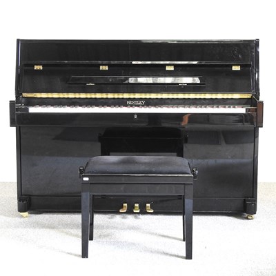 Lot 339 - A modern Bentley upright piano