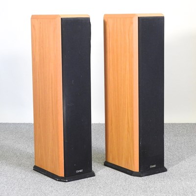 Lot 43 - A pair of Mission model 753 floor standing speakers