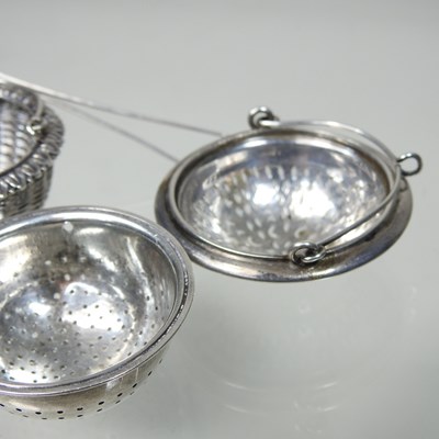 Lot 192 - Three various strainers