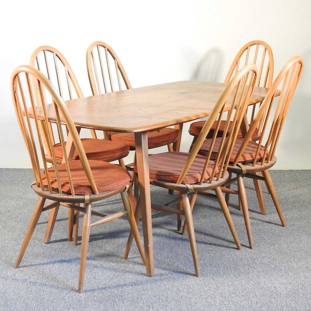 Lot 379 - An Ercol table and chairs