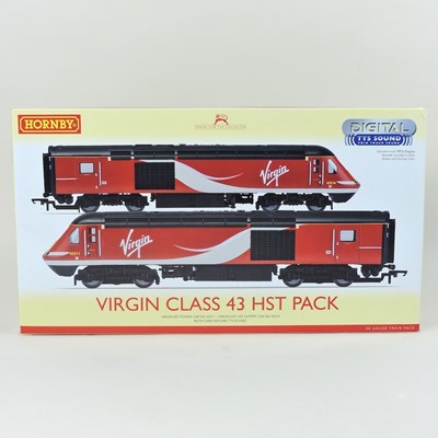 Lot 56 - A Hornby OO TTS Virgin model train pack