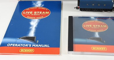 Lot 75 - A Hornby Live Steam locomotive and controllers