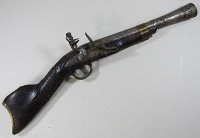 Lot 27 - An antique Eastern blunderbuss pistol