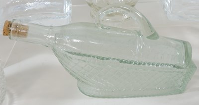 Lot 228 - A collection of glass decanters