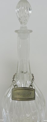 Lot 228 - A collection of glass decanters