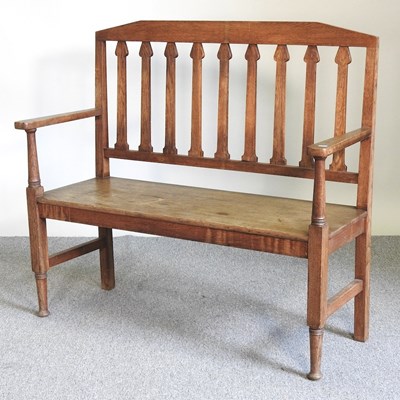 Lot 79 - An Arts and Crafts bench